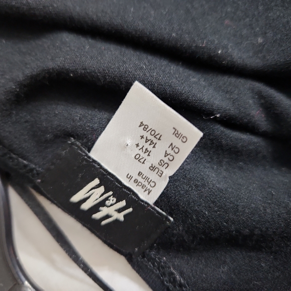 H&M Kids silver purple black sequins midi dress size 14 - Picture 8 of 9